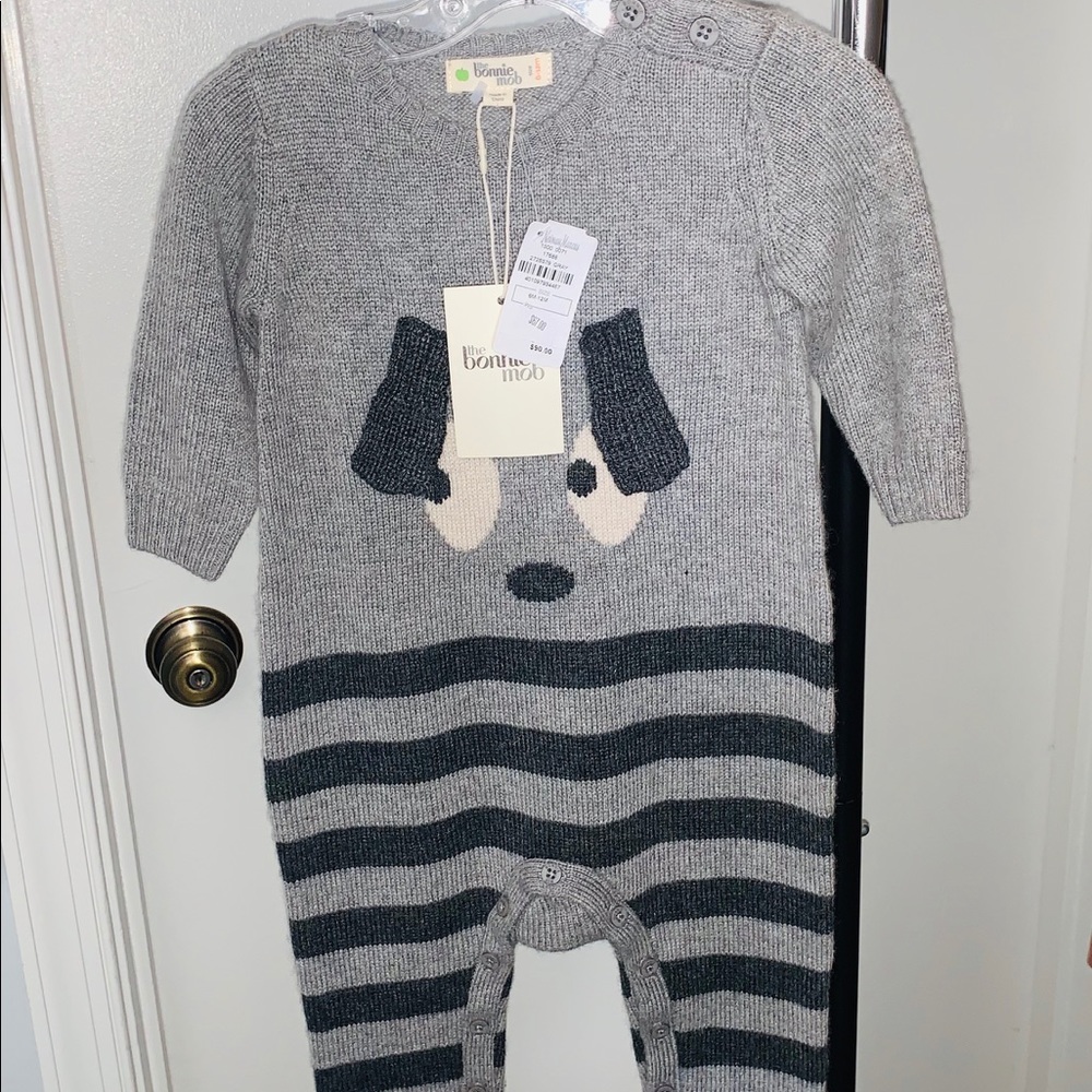 Bonnie Mob Cashmere Blend Playsuit NWT